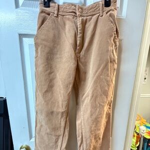 Brandy Melville Tan Corduroy Pants